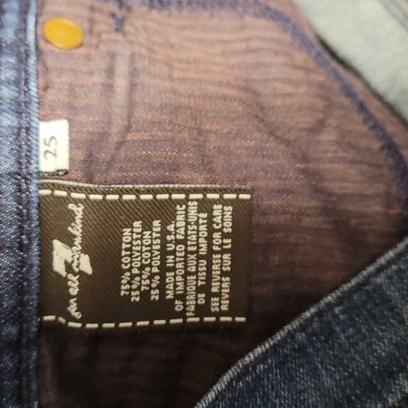 7 for all Mankind Roxanne Jeans 25 - Picture 3 of 3